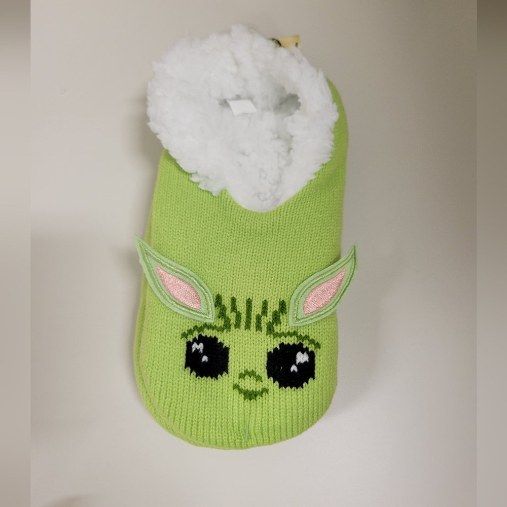 Star Wars Baby Yoda Slipper Socks with Embroidered Ears